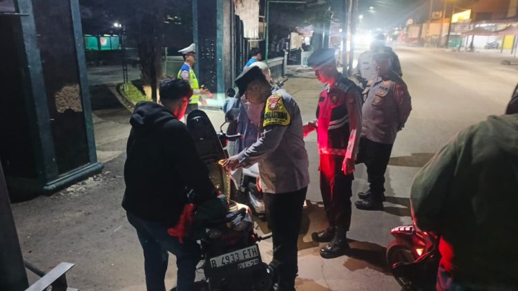 Jaga Jakarta Jaga Bekasi, Polsek Babelan Gelar Operasi Kejahatan Jalanan Antisipasi Guantibmas