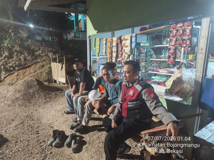Polsek Bojongmangu Perkuat Patroli Malam di Jalur dan Sentra Warga
