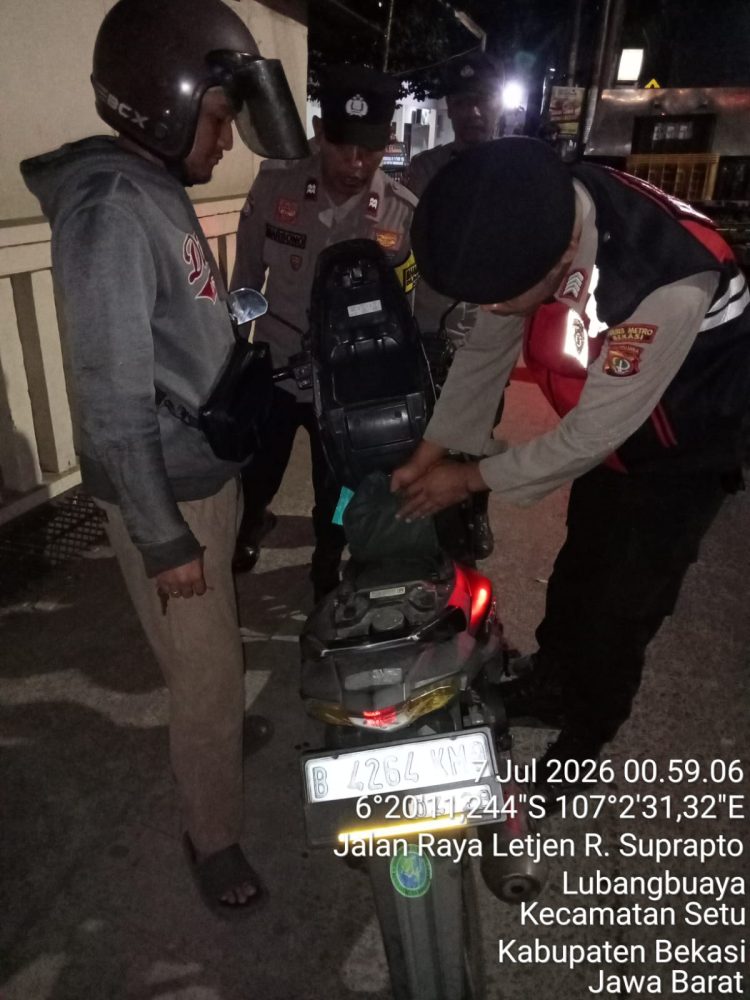 Jaga Jakarta Jaga Bekasi, Polsek Setu Gelar OKJ Wujudukan Setu Aman dan Nyaman