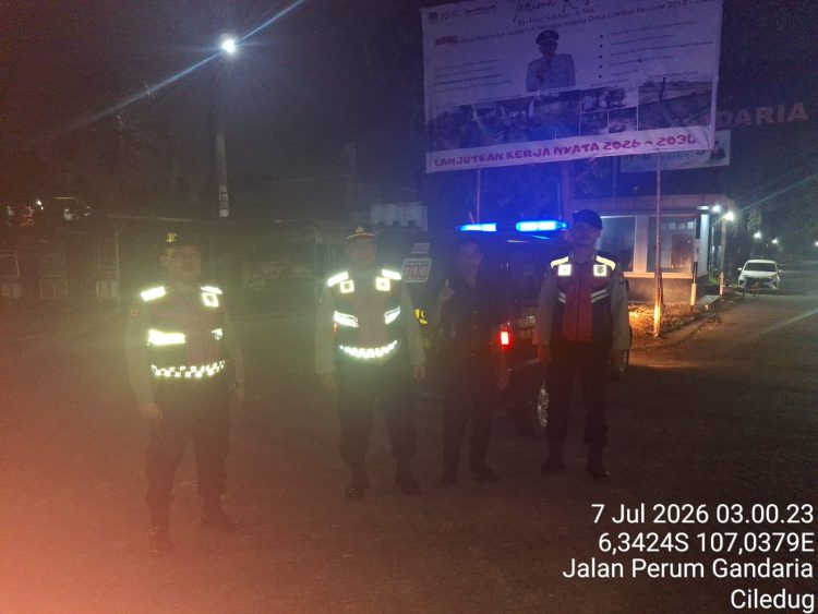 Jaga Jakarta Jaga Bekasi, Patroli Biru Polsek Setu Sambangi Permukiman dan Titik Rawan Kejahatan