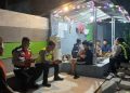 Jaga Jakarta Jaga Bekasi, Polsek Cikarang Pusat Sambangi Satkamling Kampung Cicau PLN