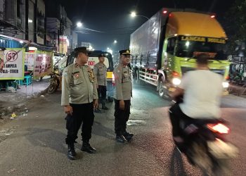 Jaga Jakarta Jaga Bekasi, Patroli Biru Polsek Cikarang Utara Sisir Titik Rawan Kejahatan Jalanan