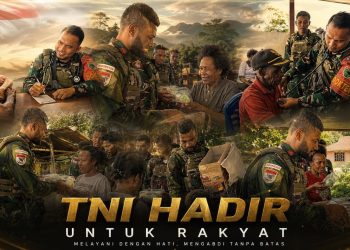 Wujud Nyata Kepedulian Satgas Pamtas Kewilayahan RI-PNG Yonif 764/IB Melalui Pelayanan Kesehatan