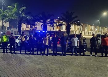 Polres Metro Bekasi Gelar Patroli Skala Besar Antisipasi Gangguan Kamtibmas