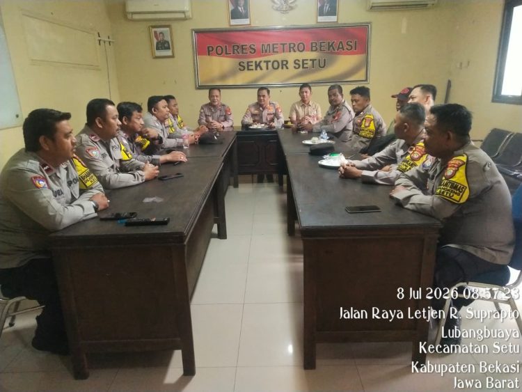 Jelang Pilkades Serentak 2026, Polsek Setu Perkuat Deteksi Dini dan Kesiapan Bhabinkamtibmas