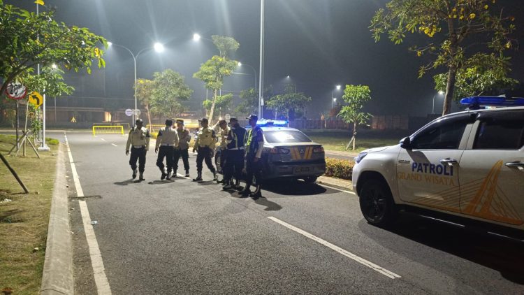 Polsek Tambun Selatan Gelar Patroli KRYD, Sasar Titik Rawan Gangguan Kamtibmas