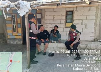 JAGA JAKARTA ON THE SPOT, Polsek Muara Gembong Gelar Patroli KRYD Antisipasi Guantibmas dan Kejahatan Jalanan