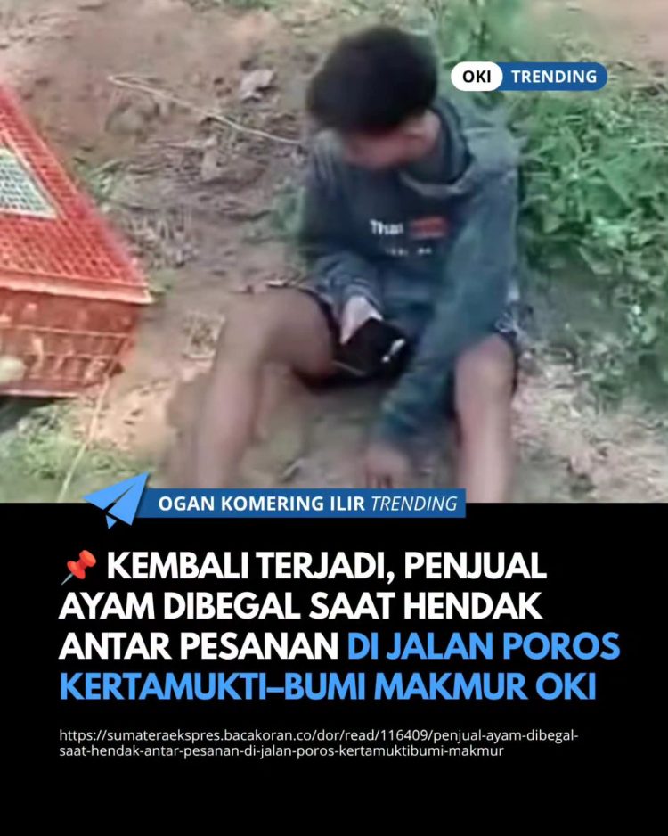 Aksi pembegalan kembali terjadi di wilayah Kecamatan Mesuji Raya, Kabupaten Ogan Komering Ilir (OKI).