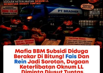 Dugaan Penimbunan Solar Subsidi di Bitung Mencuat, Warga Desak Polda Sulut Selidiki Fais, Rein, dan Oknum LL Secara Menyeluruh