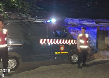 Patroli Biru Polsek Tambelang Intensifkan Harkamtibmas untuk Cegah 3C dan Tawuran Remaja