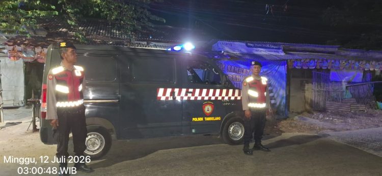 Patroli Biru Polsek Tambelang Intensifkan Harkamtibmas untuk Cegah 3C dan Tawuran Remaja
