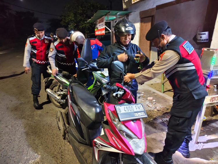 Operasi Kejahatan Jalanan Polsek Cikarang Timur Amankan Satu Sepeda Motor Tanpa Dokumen Resmi