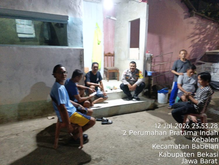 Bhabinkamtibmas Kelurahan Kebalen Dorong Warga Aktifkan Kembali Poskamling untuk Cegah Gangguan Kamtibmas