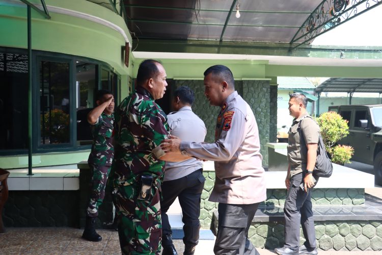 Kapolres Wonogiri Perkuat Sinergitas dengan Kodim 0728/Wonogiri, Soliditas TNI-Polri Demi Stabilitas Daerah