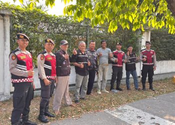 JAGA JAKARTA ON THE SPOT: Patroli Jaga Jakarta Jaga Bekasi, Polres Metro Bekasi Antisipasi Kejahatan Jalanan di Cikarang Utara