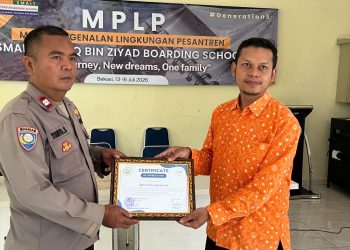 JAGA JAKARTA ON THE SPOT: Police Goes to School, Polsek Cikarang Utara Ajak Pelajar Jauhi Bullying dan Narkoba