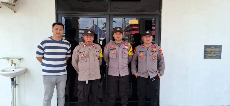 JAGA JAKARTA ON THE SPOT: Polsek Tambelang Tingkatkan Kesiapsiagaan Pengamanan Markas Komando