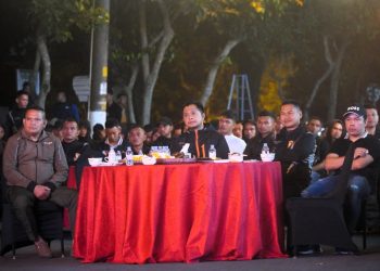 Kebersamaan Prajurit Guntur Geni dan Warga Kota Magelang Warnai Nobar Semifinal Piala Dunia 2026