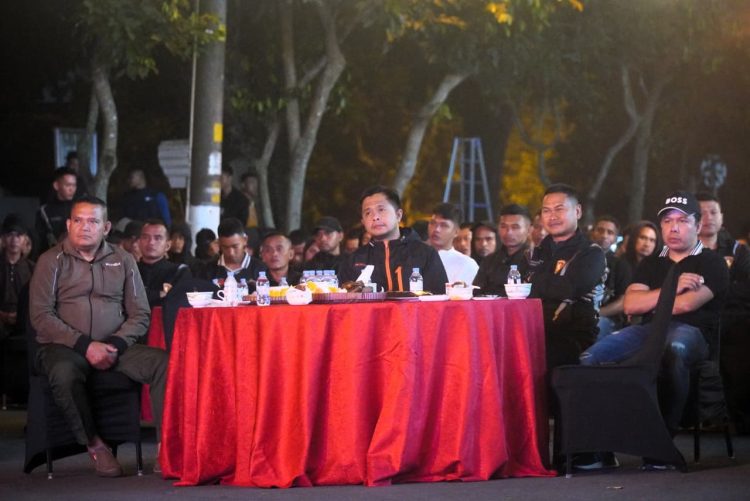 Kebersamaan Prajurit Guntur Geni dan Warga Kota Magelang Warnai Nobar Semifinal Piala Dunia 2026