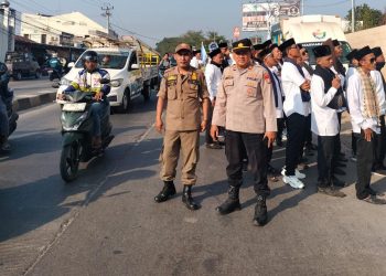 Polsek Cikarang Selatan Berikan Pengamanan Maksimal pada Pawai Ta’aruf MTQ ke-IX Tahun 2026, Kegiatan Berlangsung Aman dan Kondusif