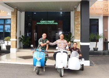 Perkuat Sinergitas Penegakan Hukum, Kapolres Lampung Utara, Dandim 0412/LU dan Kajari Kotabumi Gelar Silaturahmi