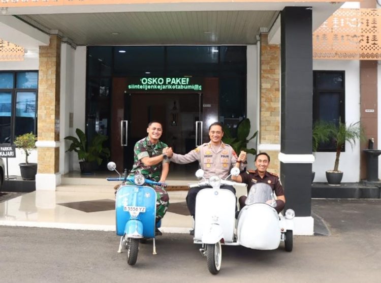Perkuat Sinergitas Penegakan Hukum, Kapolres Lampung Utara, Dandim 0412/LU dan Kajari Kotabumi Gelar Silaturahmi