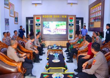 Kapolres Lampung Tengah Perkuat Sinergitas, Kunjungi Kejari dan Kodim 0411/KM