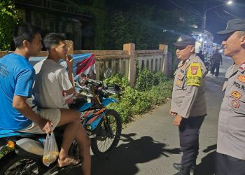 AGA JAKARTA ON THE SPOT, Patroli OKJ Polsek Muaragembong Antisipasi Kejahatan Jalanan dan Tawuran