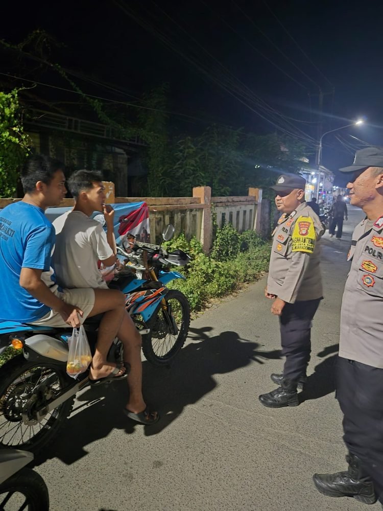AGA JAKARTA ON THE SPOT, Patroli OKJ Polsek Muaragembong Antisipasi Kejahatan Jalanan dan Tawuran