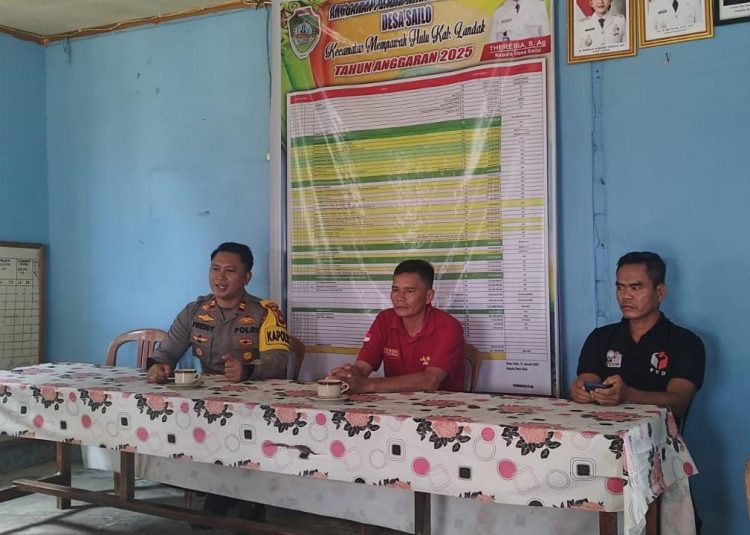 Kapolsek Mempawah Hulu Monitoring Persiapan PAW Desa Sailo, Dorong Proses Demokrasi Desa yang Aman dan Berkualitas