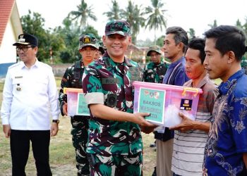 TMMD Ke-129 Resmi Digelar di Bandar Lampung dan Lampung Utara, Korem 043/Gatam Percepat Pembangunan untuk Kesejahteraan Masyarakat