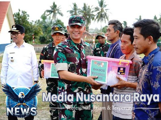 TMMD Ke-129 Resmi Digelar di Bandar Lampung dan Lampung Utara, Korem 043/Gatam Percepat Pembangunan untuk Kesejahteraan Masyarakat