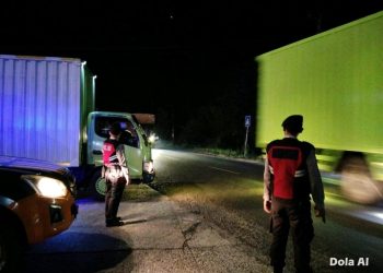 Jajaran Sat Samapta Polres Mesuji Laksanakan Patroli Janji Jaga di Wilayah Rawan