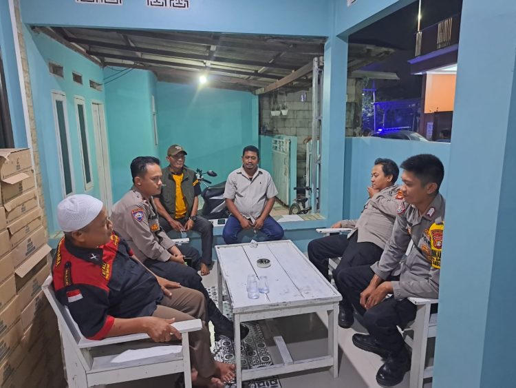 JAGA JAKARTA ON THE SPOT, Patroli Polsek Tambun Selatan Sisir Titik Rawan di Tambun Utara