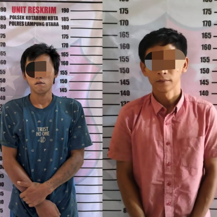 Polsek Kotabumi Kota Ungkap Kasus Pencurian dengan Pemberatan di Kantor KONI Lampung Utara, Dua Terduga Pelaku Diamankan
