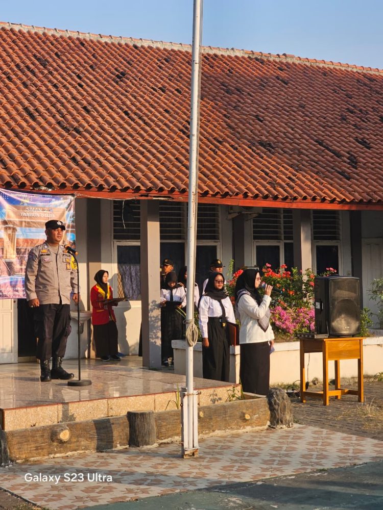 JAGA JAKARTA ON THE SPOT, Police Goes to School Bekali Pelajar SMAN 2 Tambun Utara Jadi Generasi Sadar Hukum