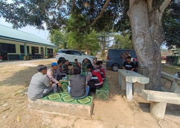 JAGA JAKARTA ON THE SPOT, Kapolsek Cabangbungin dan Muaragembong Perkuat Sinergitas Bersama Koramil 03