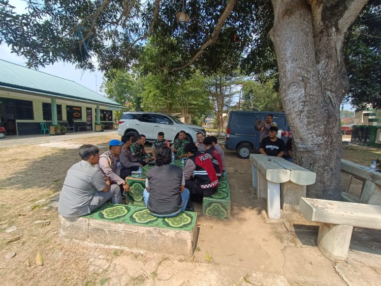 JAGA JAKARTA ON THE SPOT, Kapolsek Cabangbungin dan Muaragembong Perkuat Sinergitas Bersama Koramil 03