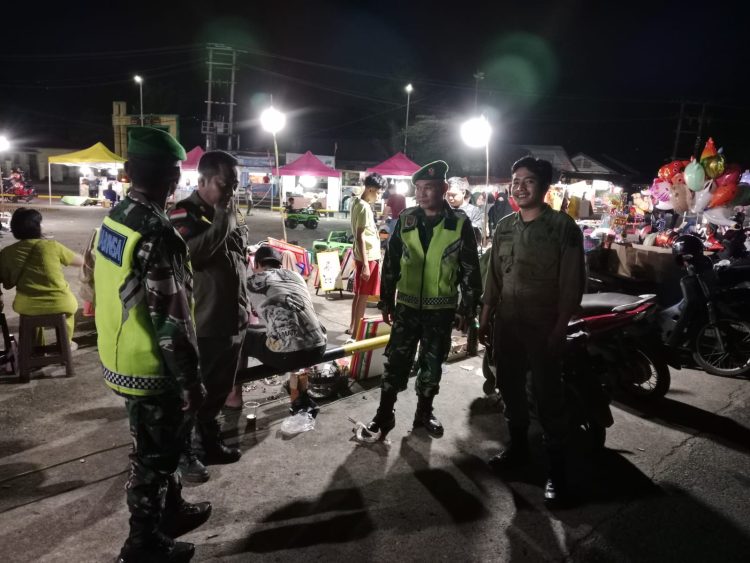 Patroli dan Komsos Malam Koramil 420-09/Bangko, Wujud Nyata Menjaga Keamanan di Tengah Semarak Piala Dunia 2026