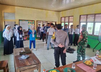 Police Goes to School, Polsek Cabangbungin Bekali Pelajar SMK Adhi Karya dengan Pesan Kamtibmas