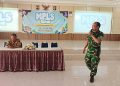 Danramil Kota Boyolali Tanamkan Jiwa Nasionalisme kepada Siswa Baru SMAN 1 Boyolali