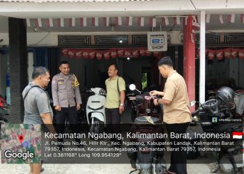 Kehadiran Bhabinkamtibmas di Dealer Motor Beri Rasa Aman dan Edukasi Kamtibmas