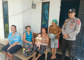 Patroli Rutin Polsek Menjalin Perkuat Harkamtibmas, Warga Diajak Jaga Keamanan Lingkungan