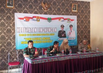 TMMD ke-129, Bhabinkamtibmas Sirnajati Monitor Penyuluhan Kesehatan dan Pencegahan Stunting