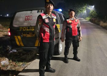 Patroli Jaga Jakarta Jaga Bekasi, Polsek Tambelang Cegah Tawuran dan Kejahatan Jalanan