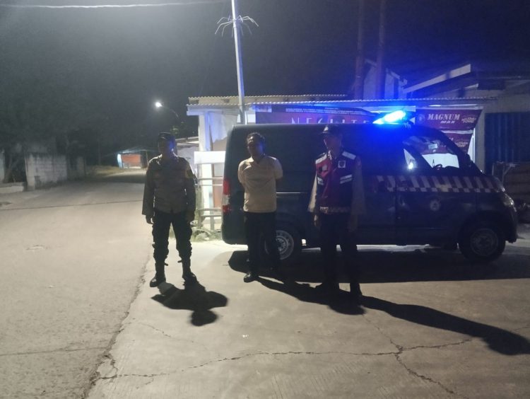 Patroli Jaga Jakarta Jaga Bekasi, Polsek Cabangbungin Antisipasi Kejahatan Jalanan di Jembatan Ciherang
