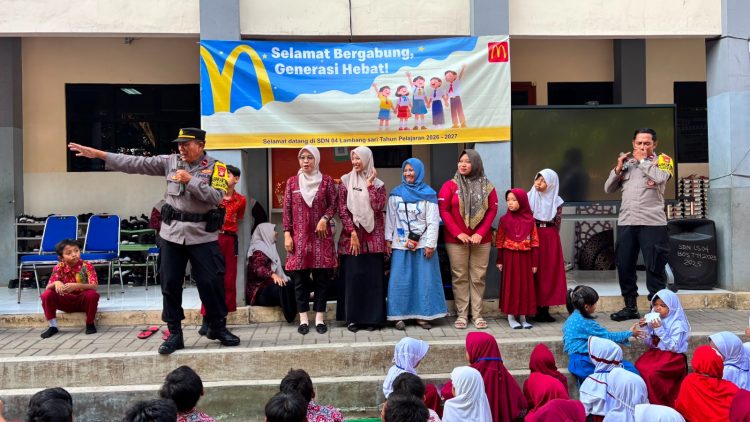 Police Goes to School, Polsek Tambun Selatan Bekali Pelajar SDN 04 Lambangsari tentang Keselamatan dan Pencegahan Bullying