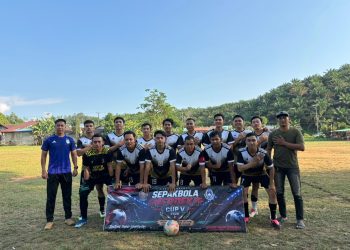 Bhayangkara Polres Landak FC Pesta Gol, Tumbangkan Gerhana FC 4-0 di Turnamen Merdeka Cup V