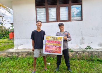 Polsek Menjalin Intensifkan Patroli dan Sosialisasi Pencegahan Karhutla kepada Masyarakat