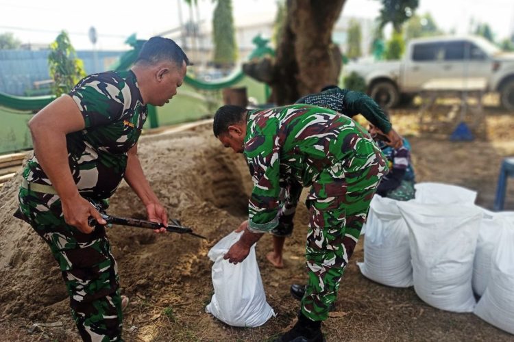 Material TMMD Ke-129 Siap Dikirim Ke Kampung Wanam Distrik Ilwayab Merauke